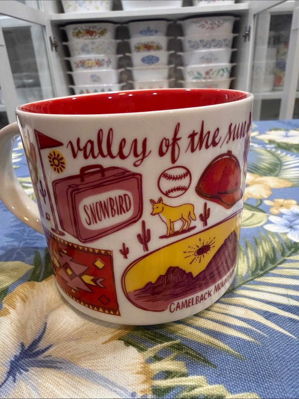 Starbucks Phoenix Mug - Red and Yellow Desert Artwork - Picture 5 of 9